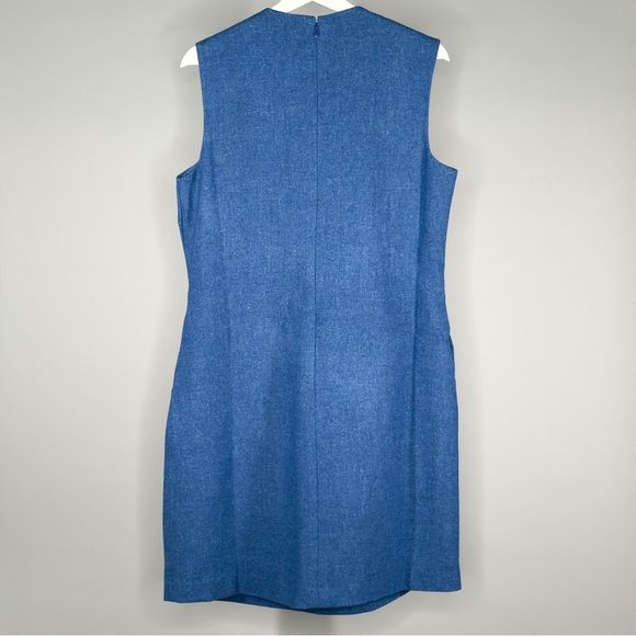 NWT FRANCES VALENTINE CALLISTA WOOL-BLEND DRESS Sz L - Picture 9 of 15